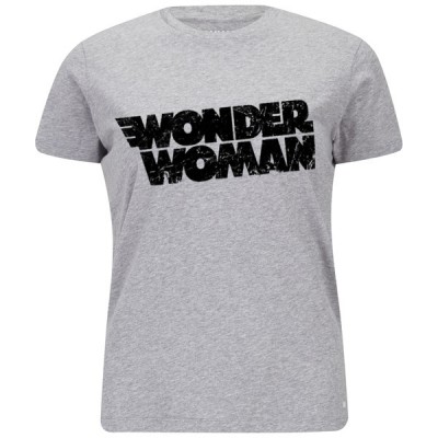 Дамска тениска на Wonder Woman - надпис